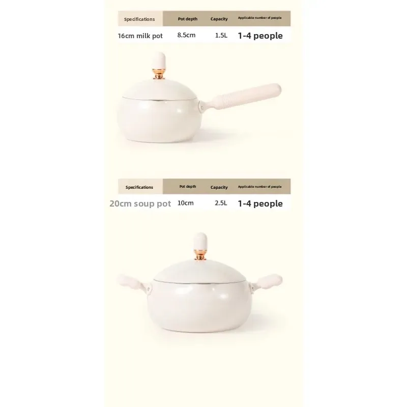 Ball kettle wok non-stick pan wok induction cooker natural gas universal - view 6