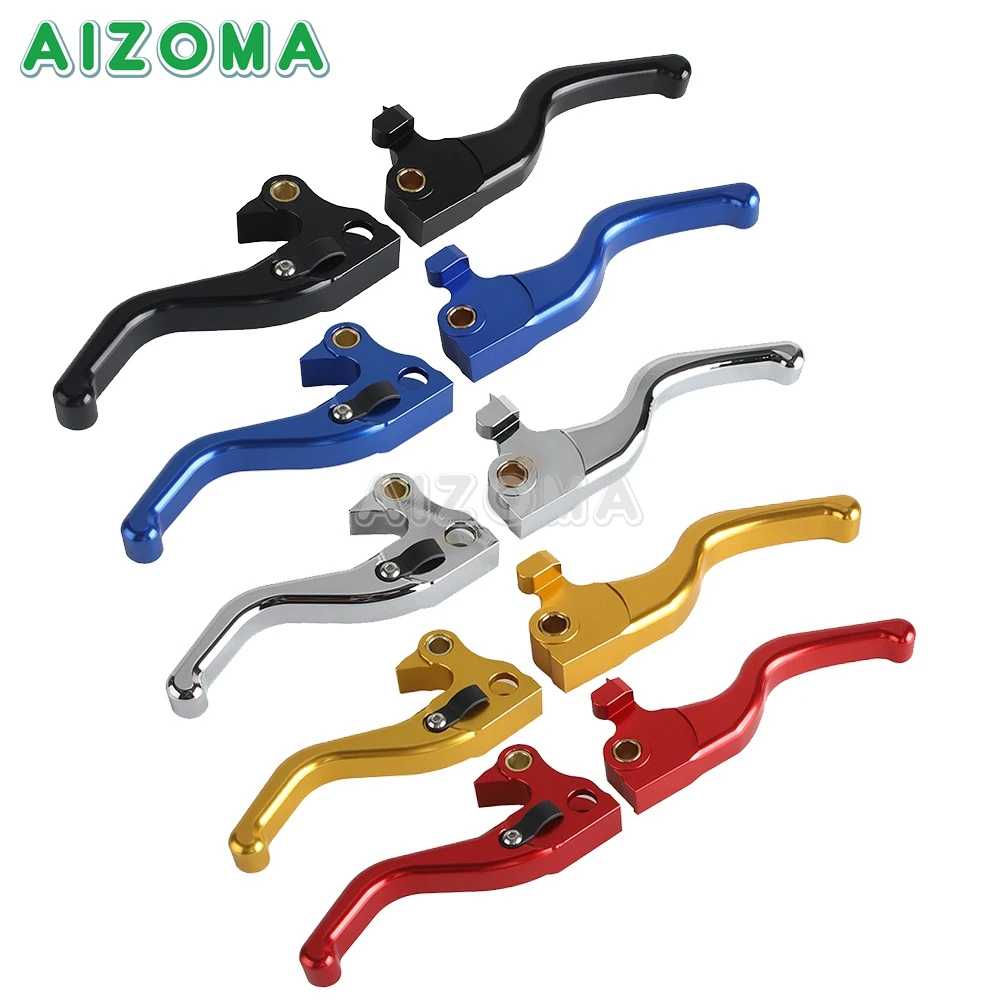 Motorcycle Short/Long Cafe Racer Handle Bar Brake Clutch Lever For Harley Sportster XR1200 XR1200X XL 883 1200 C/N/R/L 2004-2013 view 4