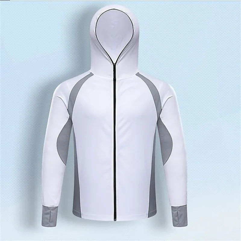 Anti-UV Comfortable Men's Sublimation Jerseys High-Quality Long Sleeve Fishing Clothing Spring Summer  Fishing Hoodie