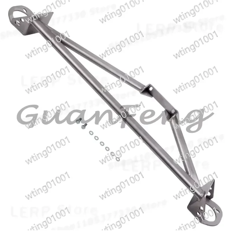 for Honda Civic EG EK8 EJ9 Integra DC2 Front Upper Strut Tower Brace Bar Kit Enhances Chassis Rigidity Reduces Body Roll