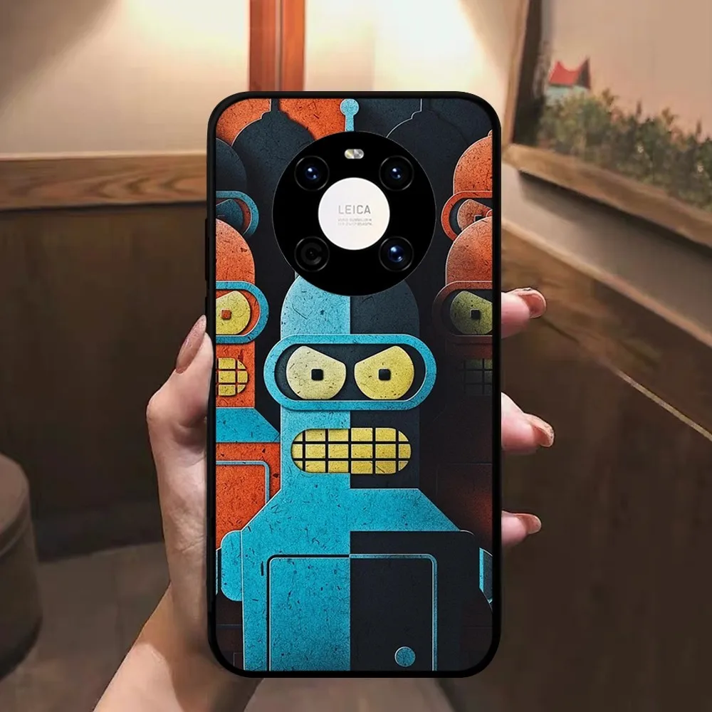 Funny  Futuramas Robot Bender Phone Case For Huawei Mate 10 20 30 40 50 lite pro Nova 3 3i 5 6 SE 7 pro 7SE