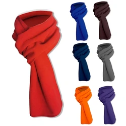 Comfy Fleece Scarf Winter Warm Shawl Lightweight Female Male Cold Weather
