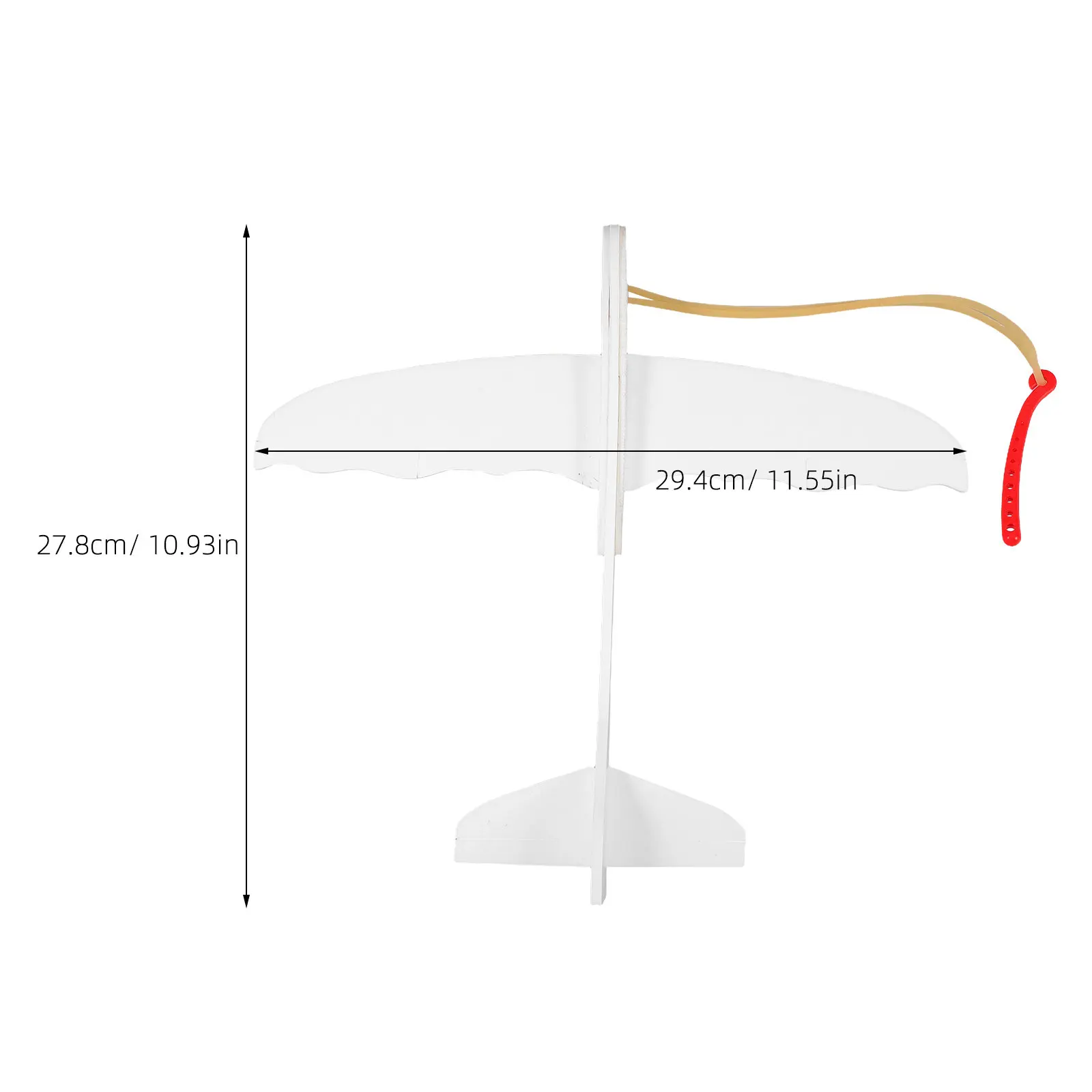 Foam Airplane Kid Hand-Thrown Glider DIY Paint Your Own Flying Plane for Outdoor Backyard Group Games Gliders Planes Toys