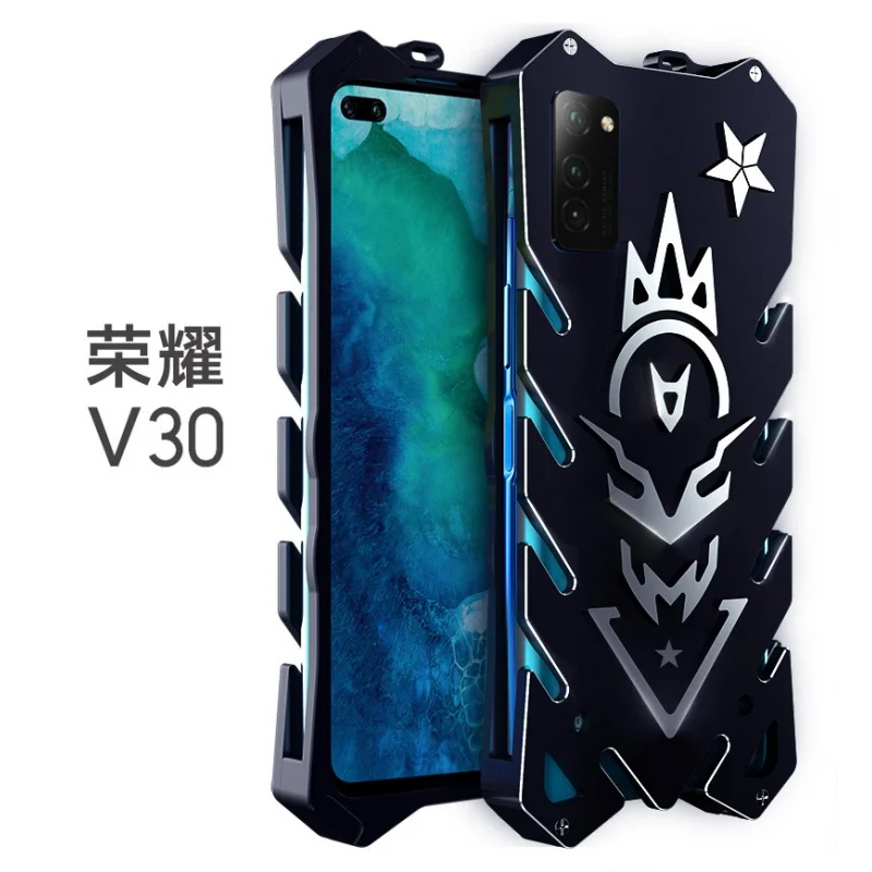 

Honor V30 Phone Case Honor 30S Drop-Resistant Metal Phone Case Personality Creative Applicable Honor V30pro