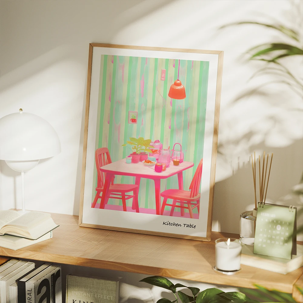 Современная картина на холсте – обзор и цена Home Decor Dopamine