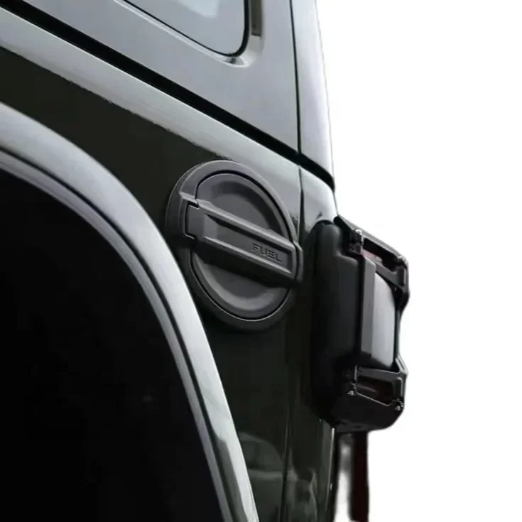 

2025 Hot Sale Electric Lockable Aluminum Gas Cap Fuel Tank Cover for Jeep Wrangler JL 2018-2024