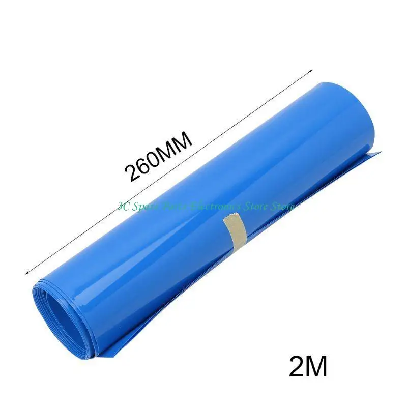 SZ 180mm 280mm 18650 Lithium Battery Heat Heat Tube Tube PVC PVC ALUES FILM FIME WRAV