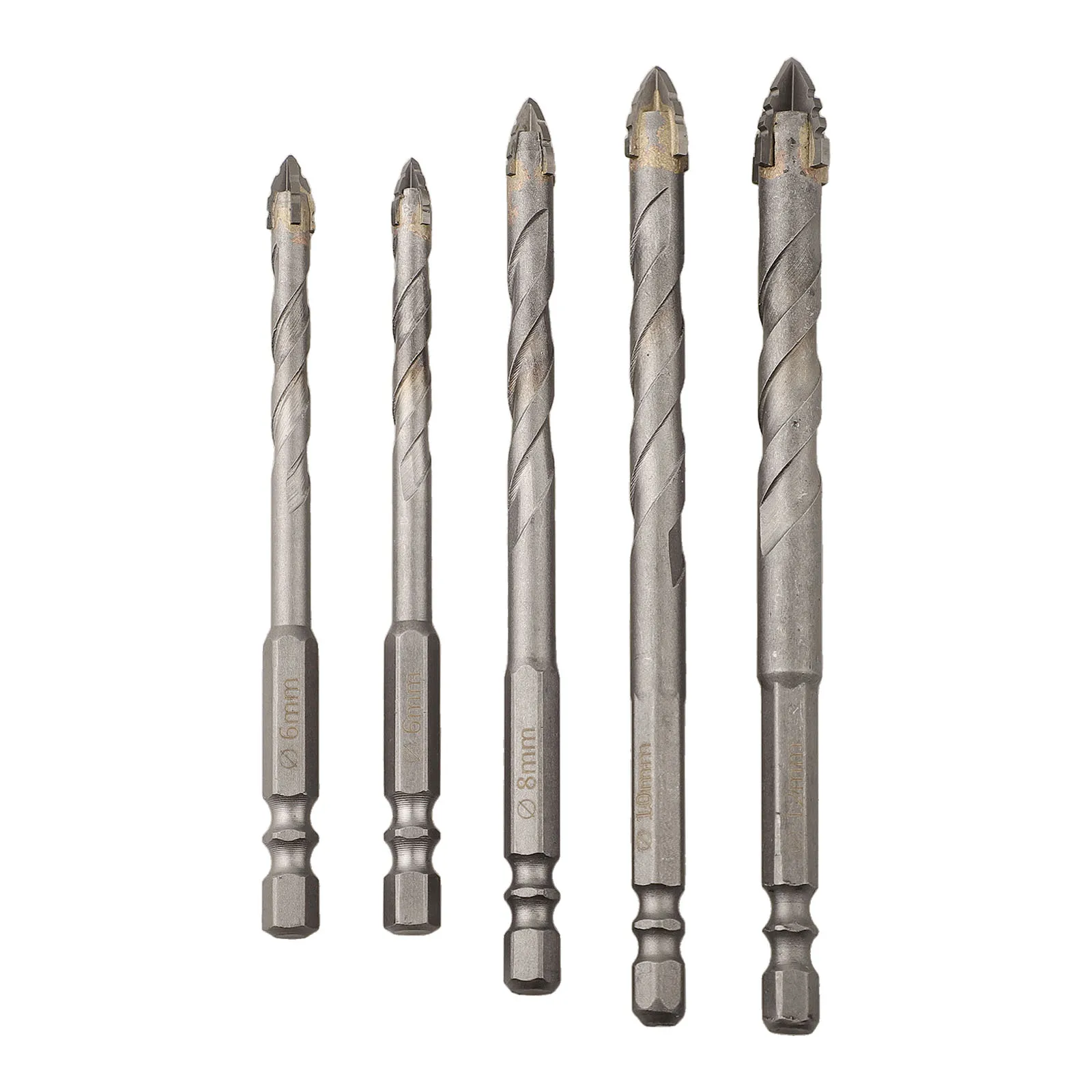 4-Flute Drill Bit Eccentric Drill Bit Home Renovation DIY Projects Drilling Tool For Hard Plastics High-Speed Rotation