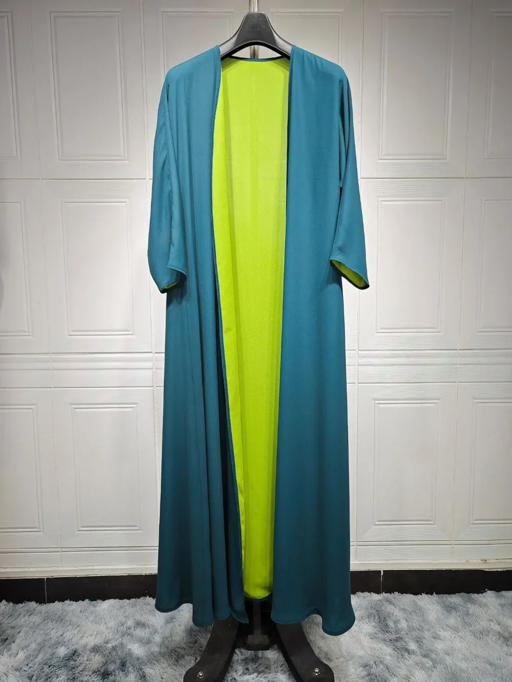 Outono vestido muçulmano abaya para mulheres chiffon abayas ramadan vestidos longos mulher quimono robe marroquino caftan vestidos 2025