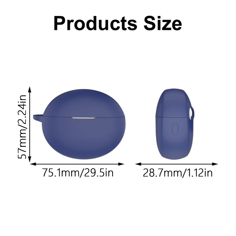 Vỏ silicon mềm nghe Túi che chống trầy xước cho nụ Dropshipping