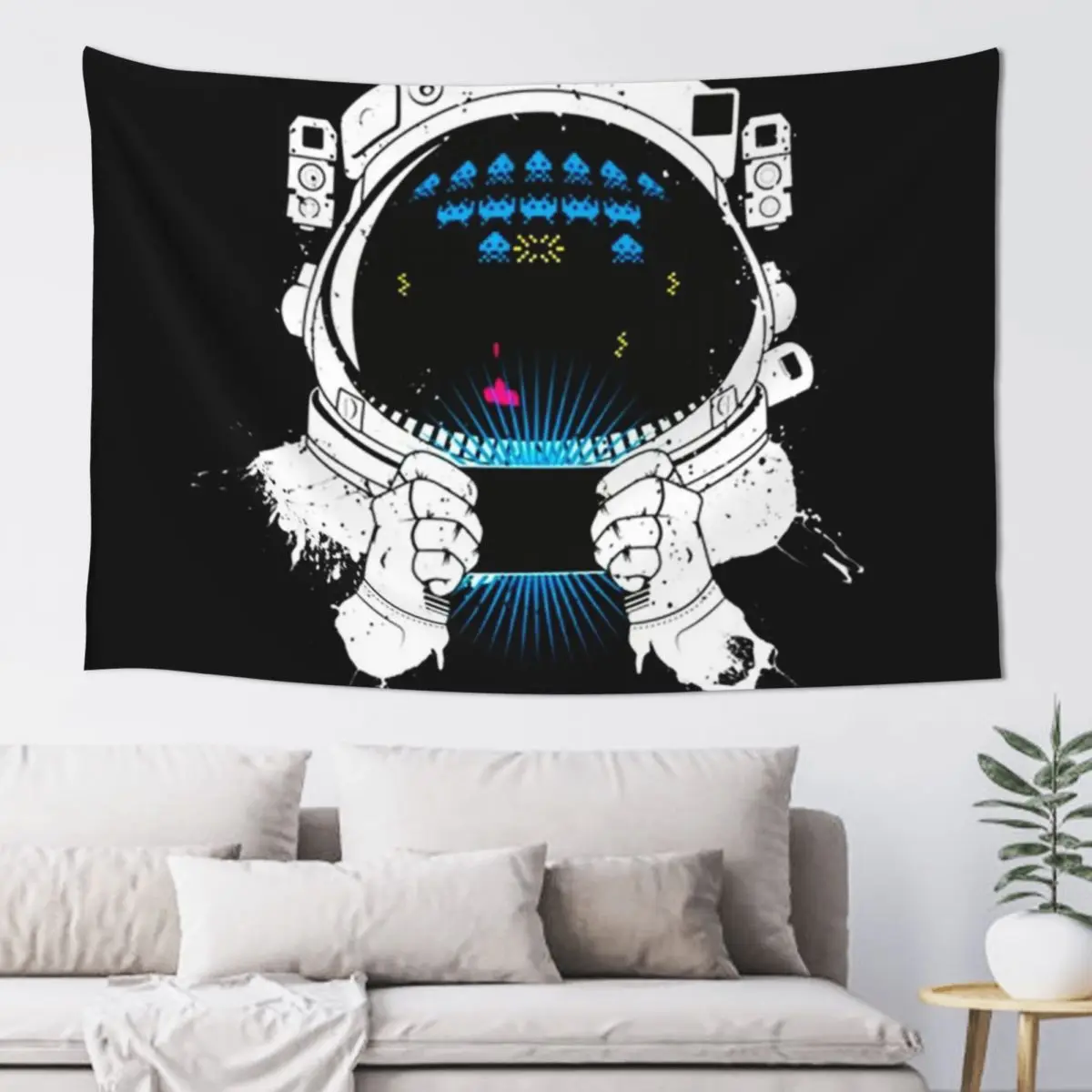 

Geek astronaut Tapestry Bed Room Decoration Tapete For The Wall Cute Room Things Bedrooms Decorations Tapestry