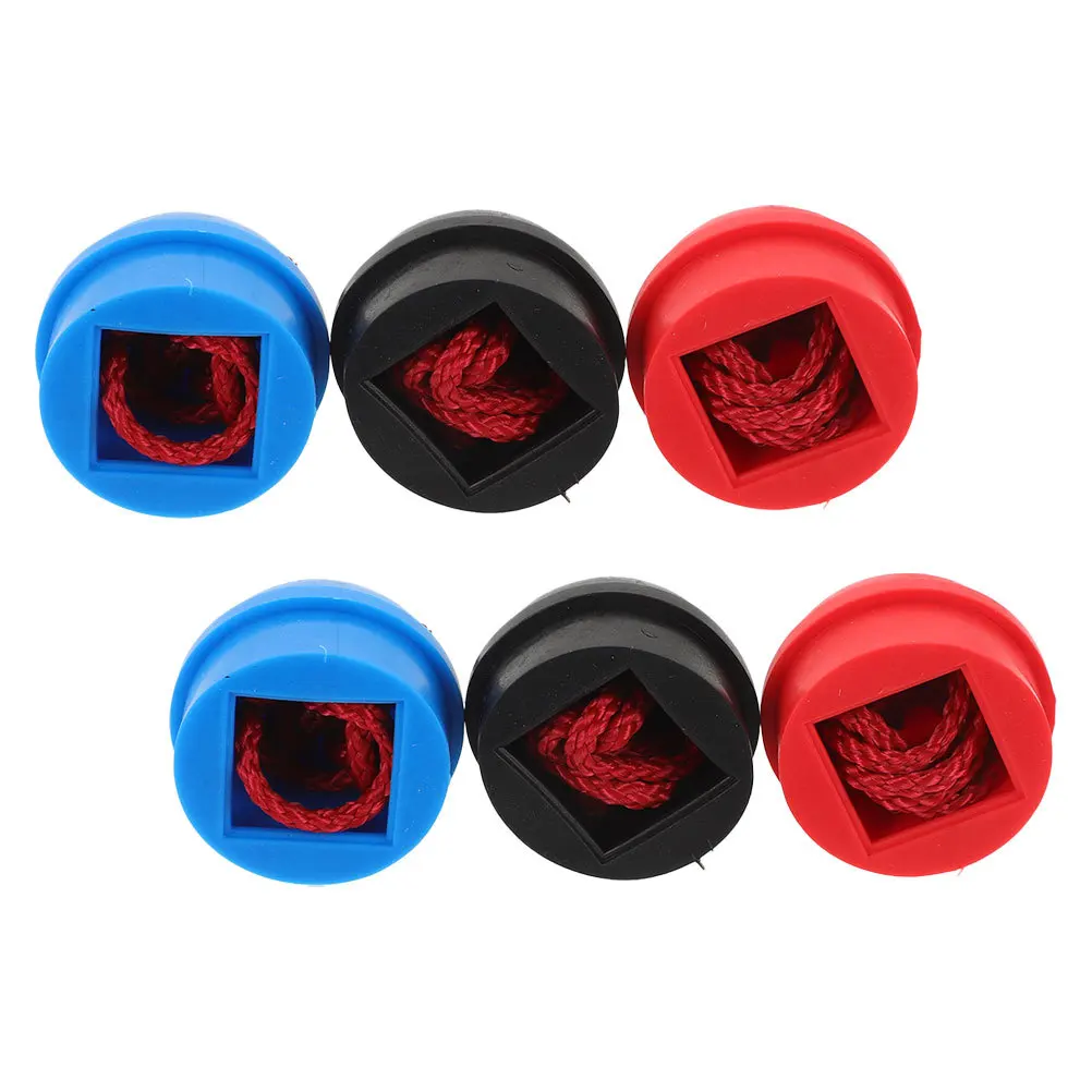6 Pcs Billiard Game Accessories Chalk Holder for Billiards Compact Pool Tables Pocket Players