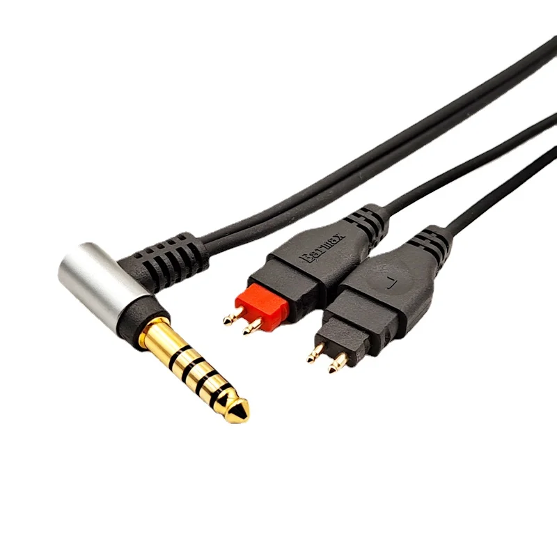Однокристальный медный кабель для наушников Sennheiser HD580 600 650 660 HD660S 2,5 мм 4,4 мм, сбалансированный кабель для FIIO ZX300A
