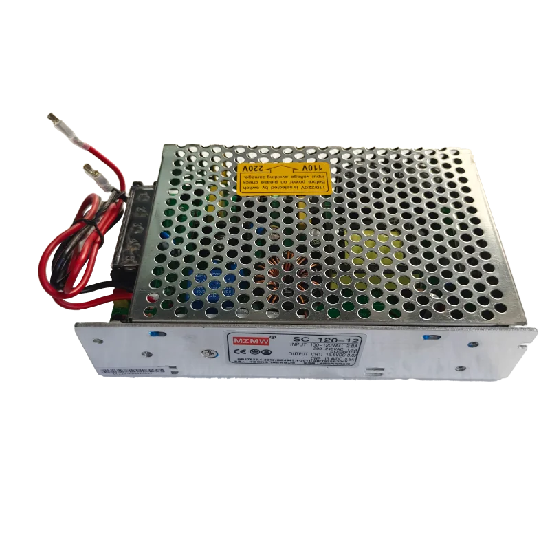 MZMW 120W 12V 24V UPS Charge Function Switching Power Supply AC 110/220V to DC 12 Volt CCTV Monitor Battery Charge SC-120-12