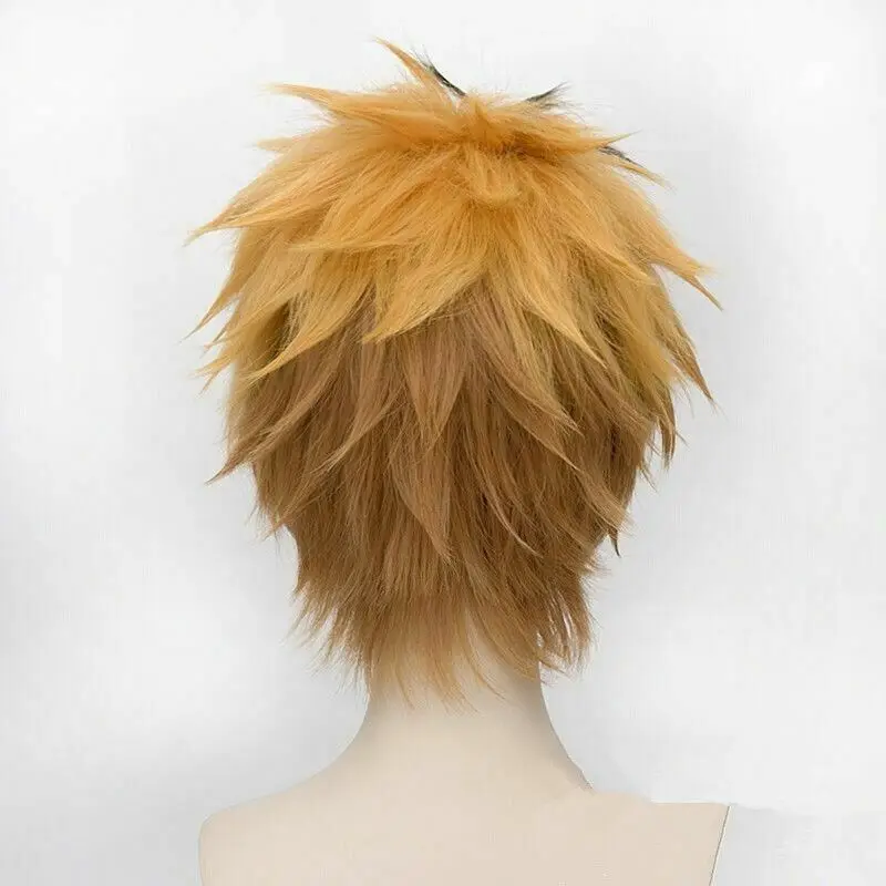 ل تأثيري Nagachika إخفاء شعر مستعار تأثيري هالوين اتفاقية الحدث شعر مستعار + غطاء للشعر #4