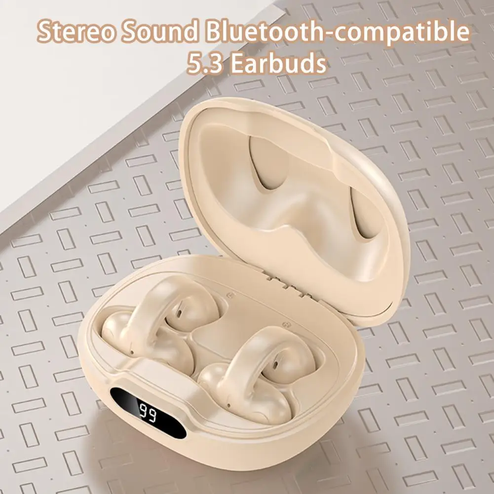 Drahtlose Ohrhörer Mode Komfortable Touch Control Klaren Klang Drahtlose Ohrhörer Kopfhörer Gaming Tragen