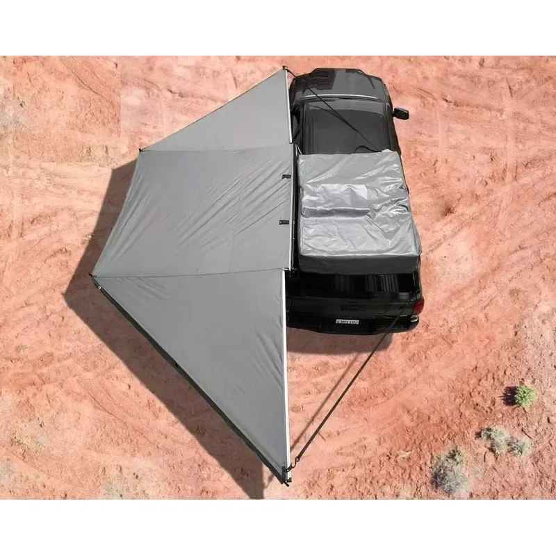 

Awnlux 180 Degree Awning Walls Free Standing Truck Car Roof Tent Side Awning LED Awning for Camping for Sale