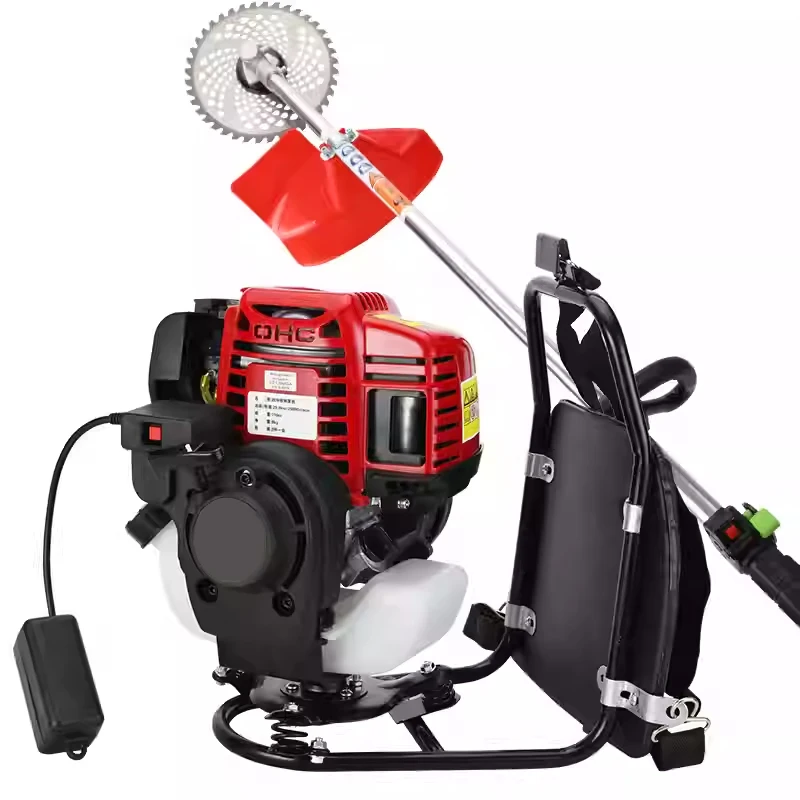 

4 Stroke Brush Cutter High Quality Long Pole Hedge Trimmer Grass Cutter Machine Lawn Mower Agricultural Weeder