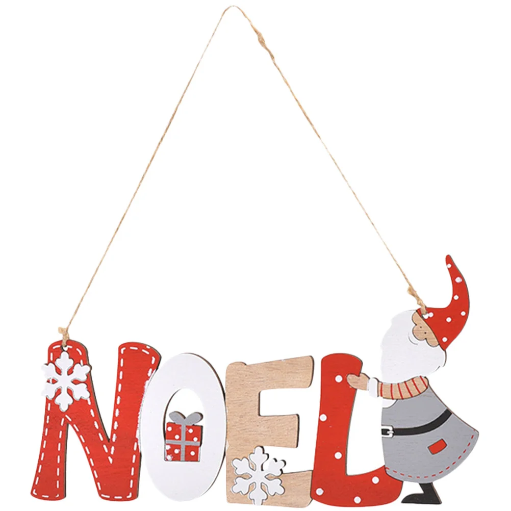 

Creative Hollow Wooden Cutouts Ornament for Christmas Tree Living Room Bedroom Decor Festive Hanging Decoration Supplies