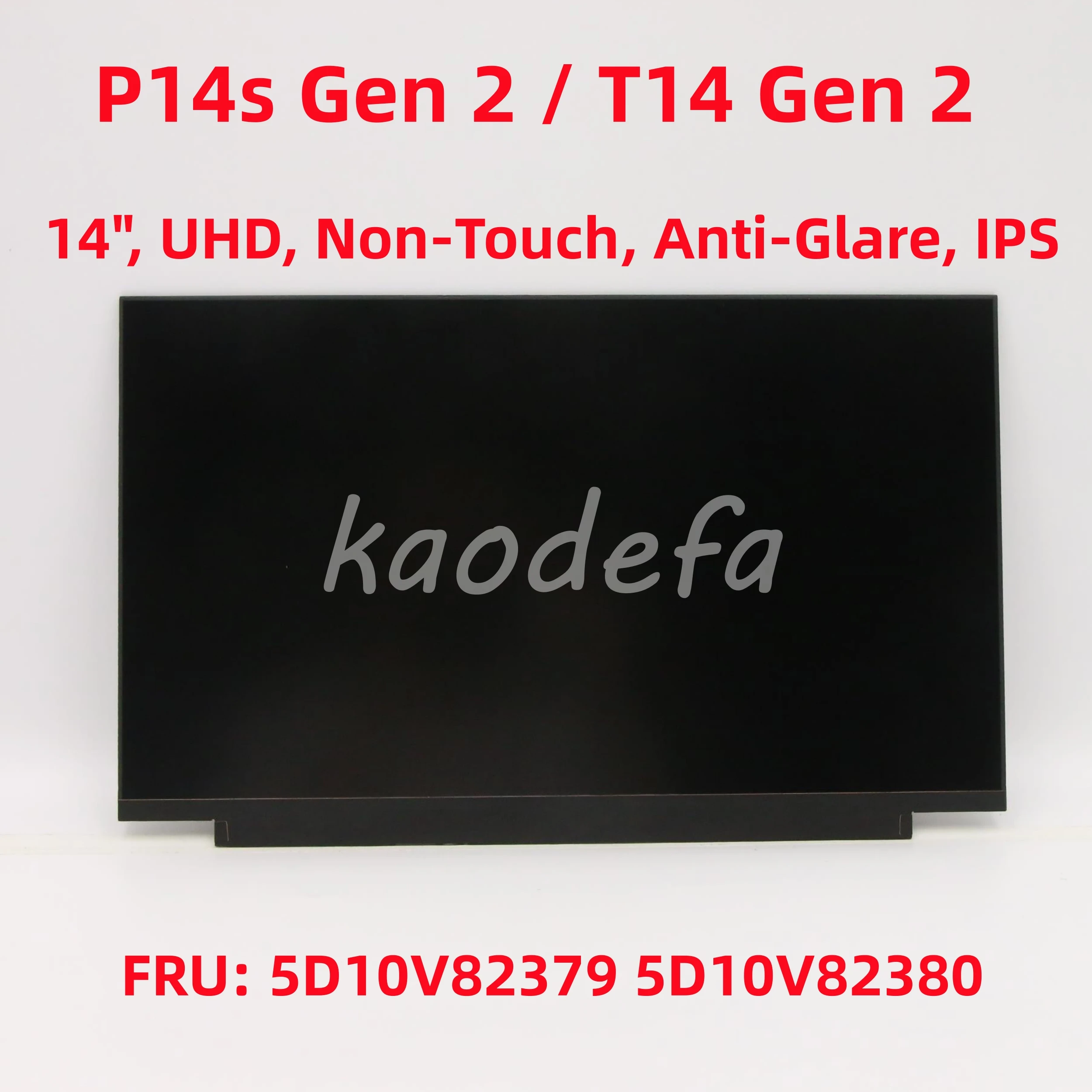 For Lenovo Thinkpad P14s Gen 2 / T14 Gen 2 laptop Screen 3860*2160 UHD IPS 14