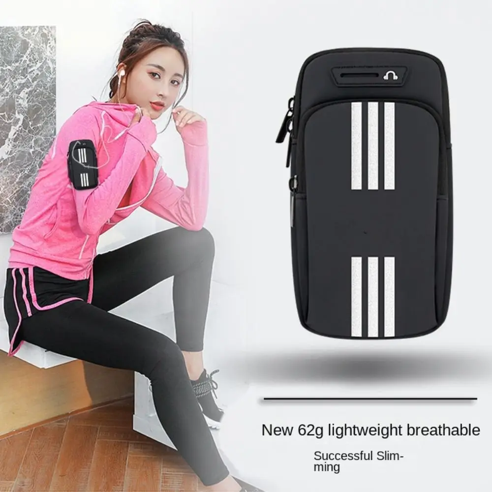 Bag Fitness Arm Bag Pocket For Running Mobile Arm Bag Waterproof Wrist Bag Mobile Phone Arm Bag Running Armband Bag Fitness Bag