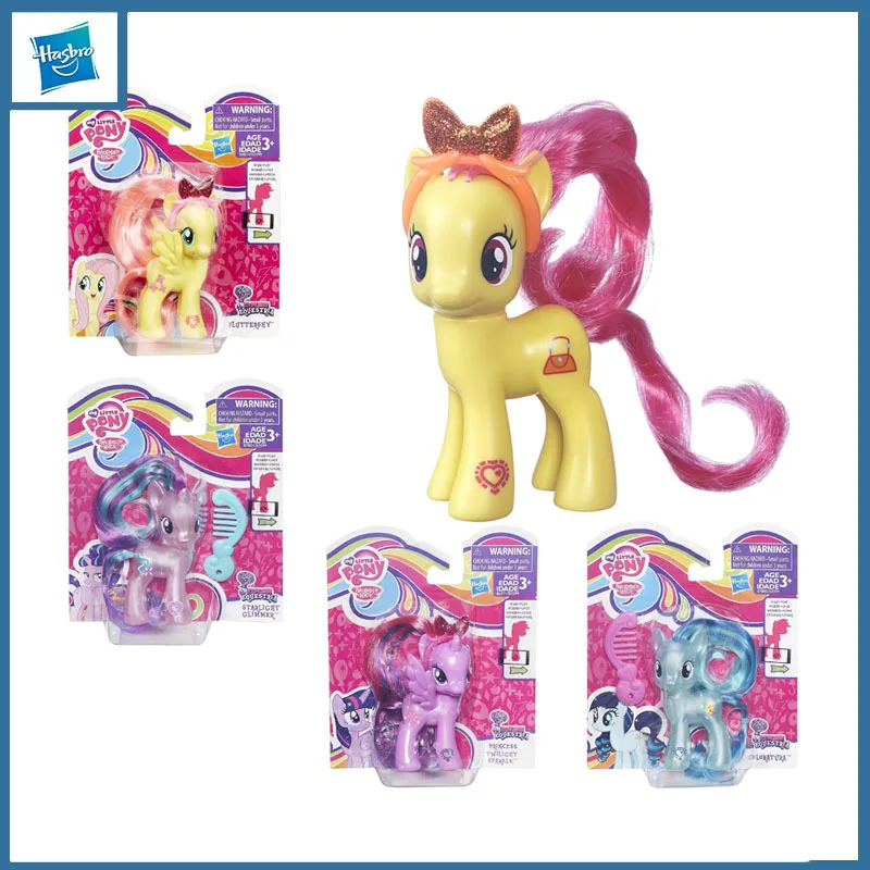 

Hasbro натуральная My Little Pony Pinkie Pie Twilight Sparkle Rarity экшн-фигурки игрушки для мальчиков и девочек подарок коллекционные украшения