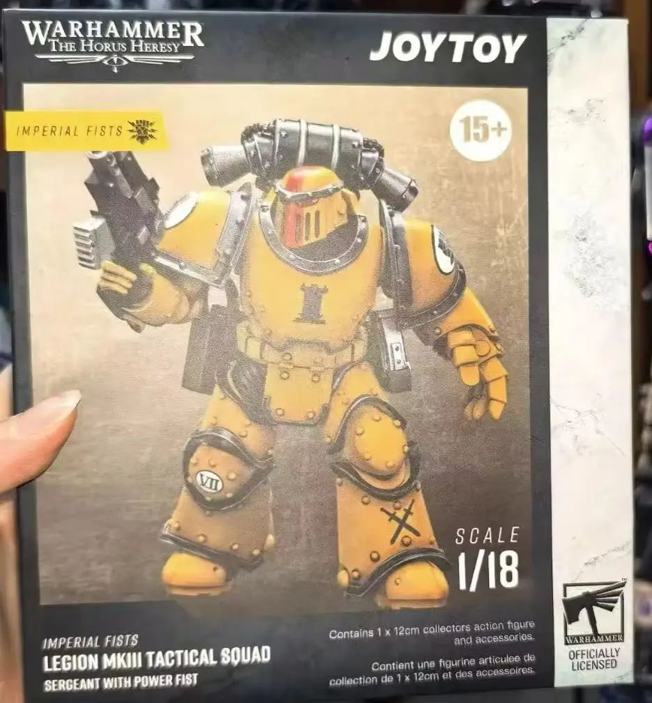 

【JOYTOY】Warhammer 40K The Horus Heresy Imperial FistsLegion Mklll Тактический отряд сержанта с моделью Power Fist