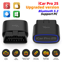 New Vgate iCar Pro 2S ELM327 Fast Bluetooth 5.3 for Android/IOS/PC OBD2 Car Diagnostic Tool Auto Scanner Upgraded OBD 2 V2.3