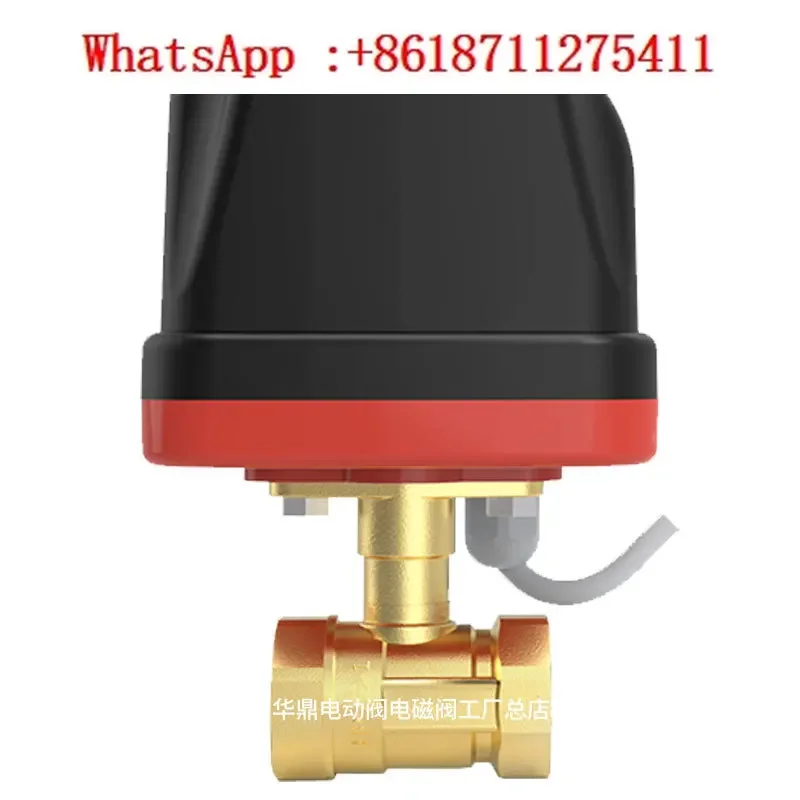 All copper electric ball valve 220v two-wire normally closed normally open 12v electric pipeline water valve outlet switch