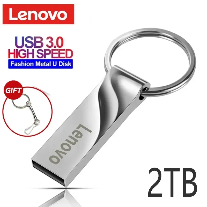 레노버 USB 3.0 플래시 드라이브, 고속 펜 드라이브, USB 3.0 메모리 스틱, 512GB 플래시 펜드라이브, 금속 메모리, USB 디스크, 2TB, 1TB