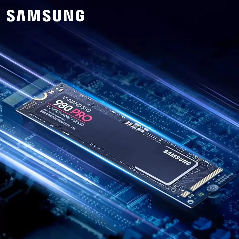 SAMSUNG Original 980PRO SSD NVME M2 PCIe 2TB 1TB High Speed Solid-state Drive internal Hard Disk ssd 2 tb ssd hard disk