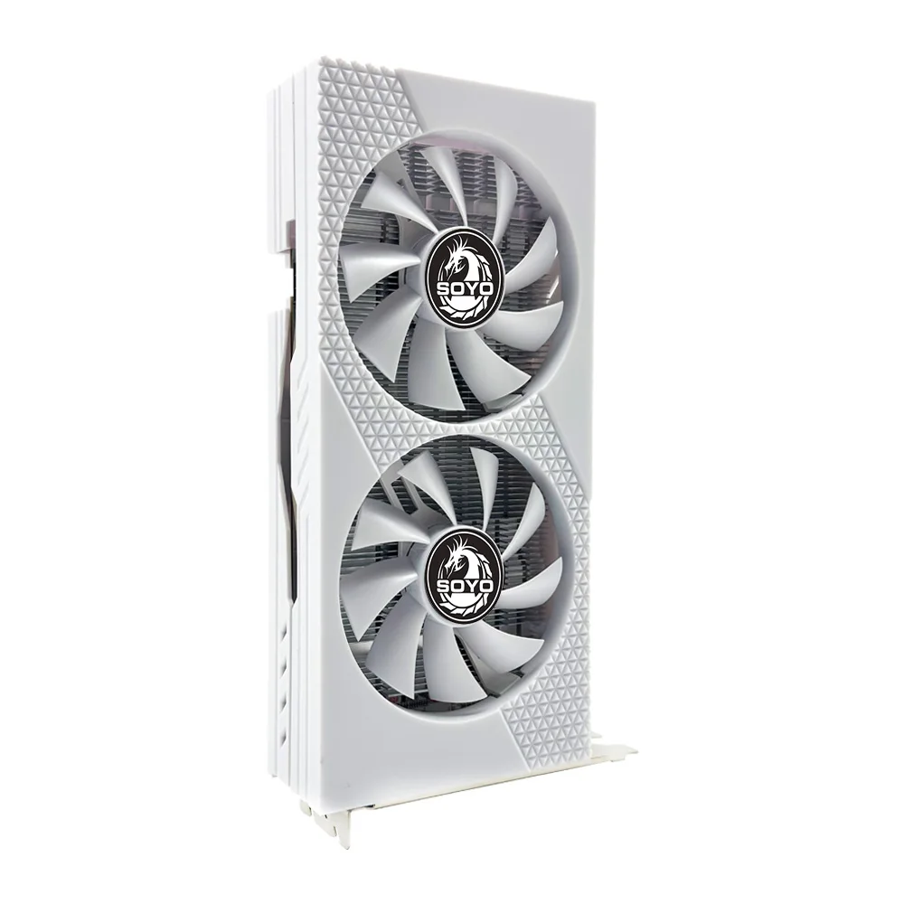 بطاقة رسومات SOYO RX580 ، ذاكرة GDDR5 ، 256 بت ، بطاقة فيديو AMD للألعاب ، واجهة DP DVI لأجهزة الكمبيوتر المكتبية ، 2048SP ، 8G