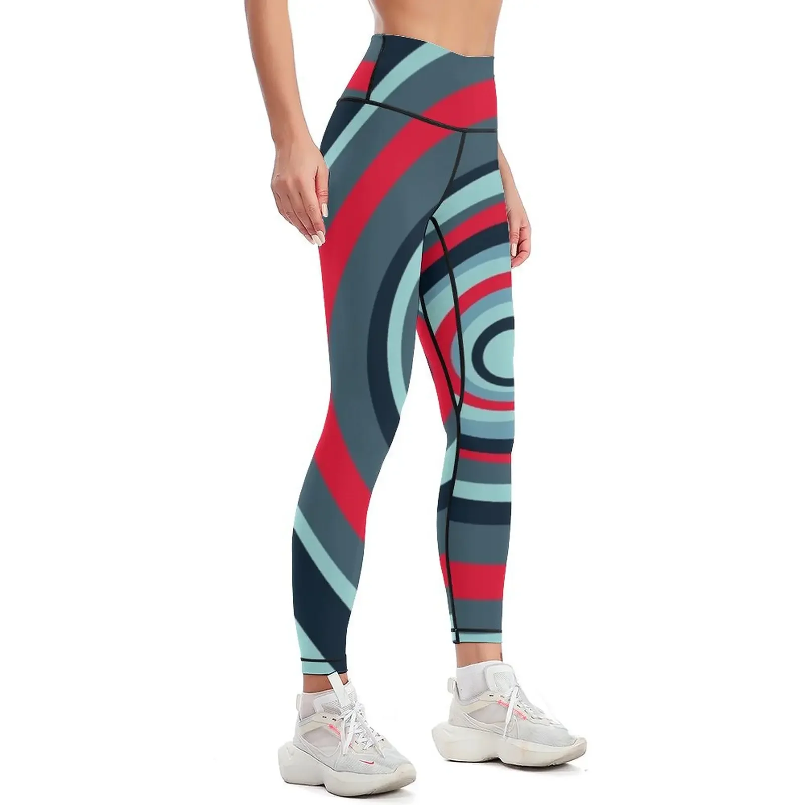 Team Series - Seattle - Circles! Leggings gym pants sports tennis for gym clothing sports for Womens Leggings