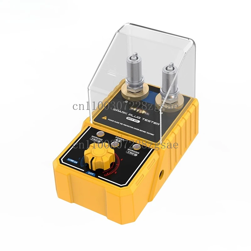 

Motorcycle car spark plug detector 12V double hole fire nozzle high pressure ignition test tester