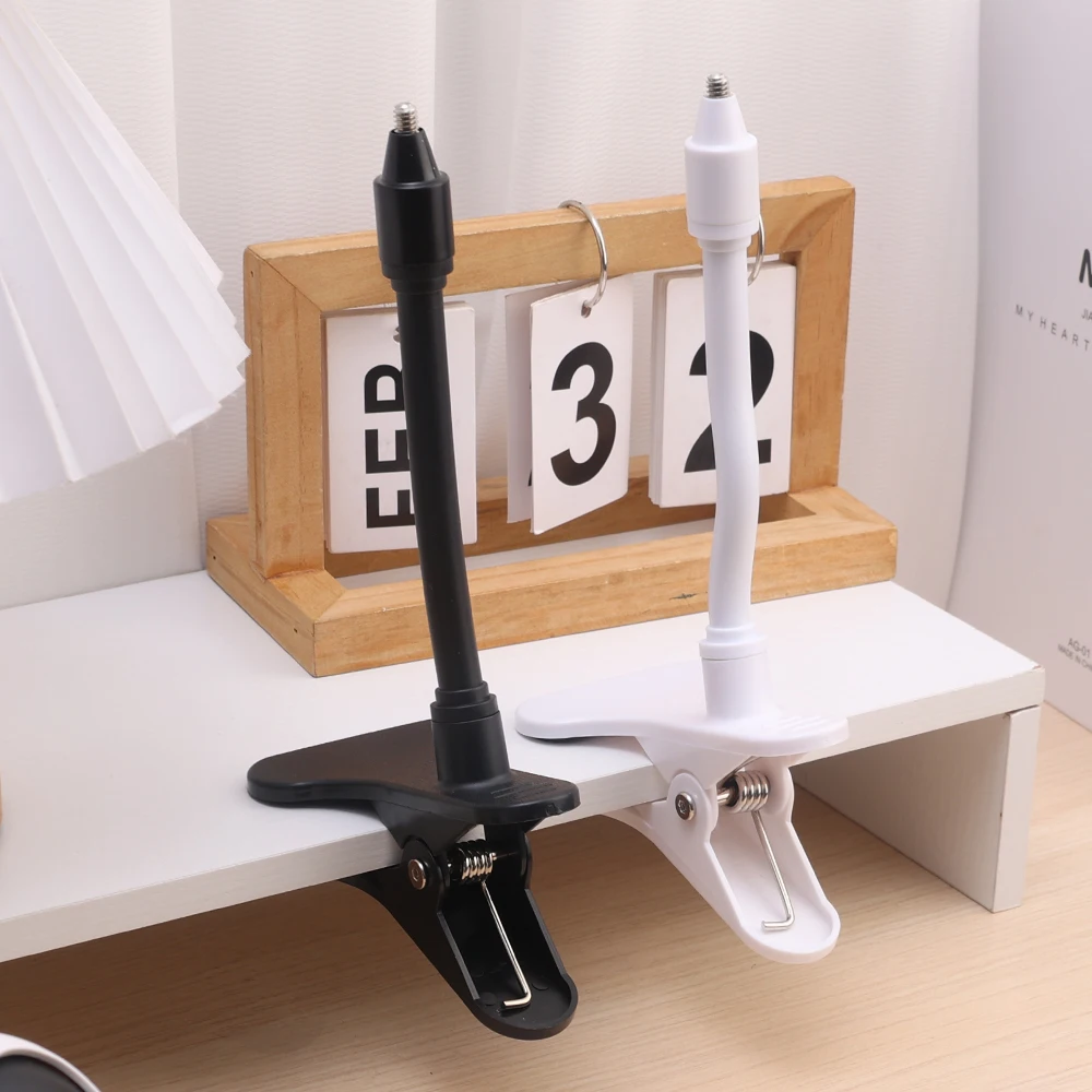 Imagem -06 - Portátil Flexível Câmera Clamp Mount Baby Monitor Câmera Holder Stand para Webcam Monitor Punch- Bendable Bracket Clip Base