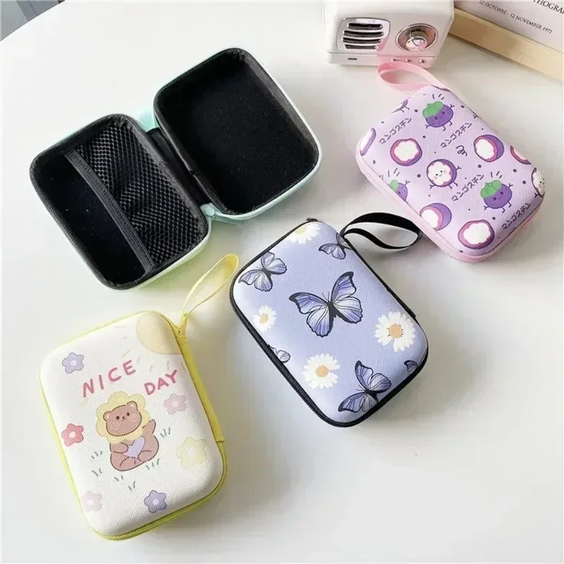 Purse Money Bags Card Holder Women Girl Lady Bag Key Bag Headphone Bag Earphone Bags Data Cable Storage Box Headset Storage