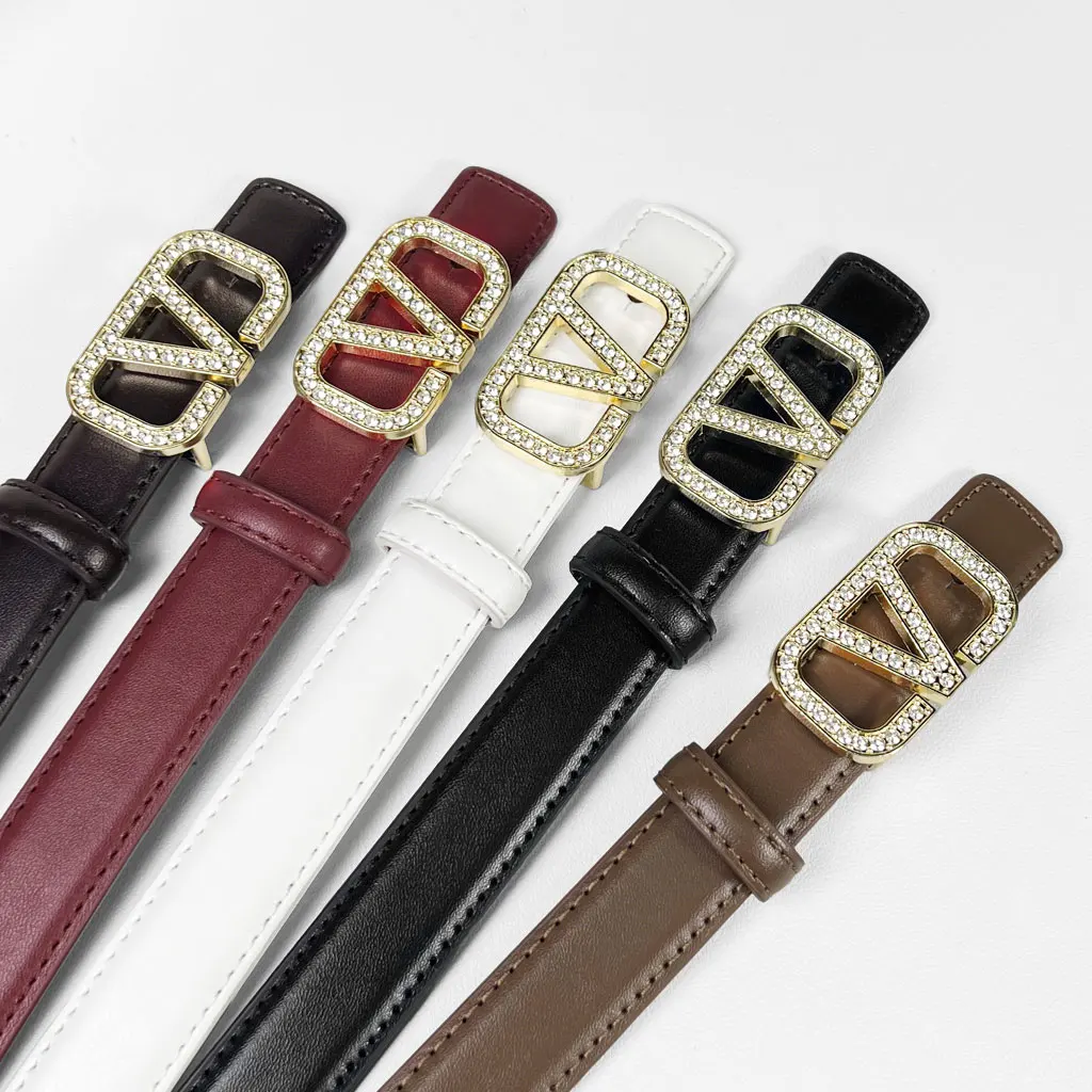 

Женский тонкий поясной ремень для платьев и джинсов, легко сочетается, подходит для повседневной носки