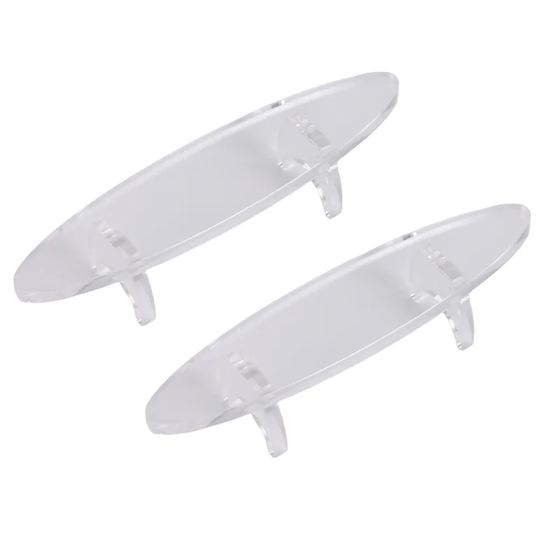 

A47F-2 Pieces Of Acrylic Pen Holder Display Stand, Transparent Cosmetic Brush Holder Organizer