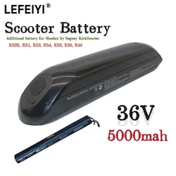 Additional battery for Segway Kickscooter E22E, ES1, ES2, ES4, E22, E25, E45 scooters (36V5200/5000mah)