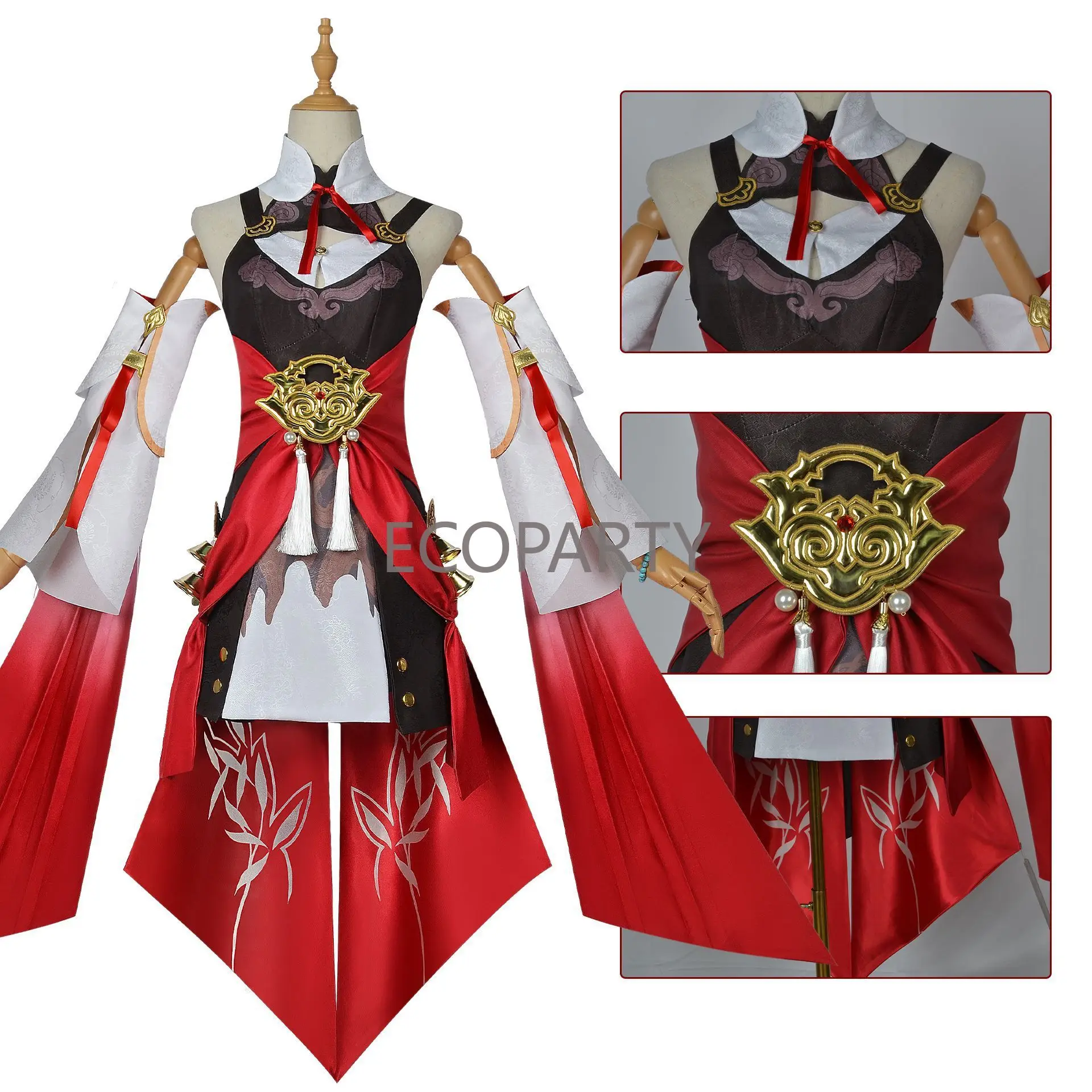 Honkai Star Rail Cosplay trajes para crianças, terno Tingyun, roupas anime para mulheres, meninas, festa de Halloween, jogo quente