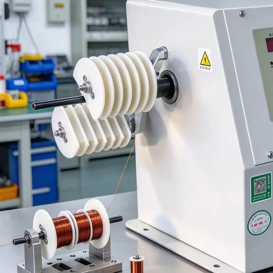 Intelligent CNC Coil Winding Machine Programmable Counter For Enameled Wire High Torque Motor Bobbin Winder