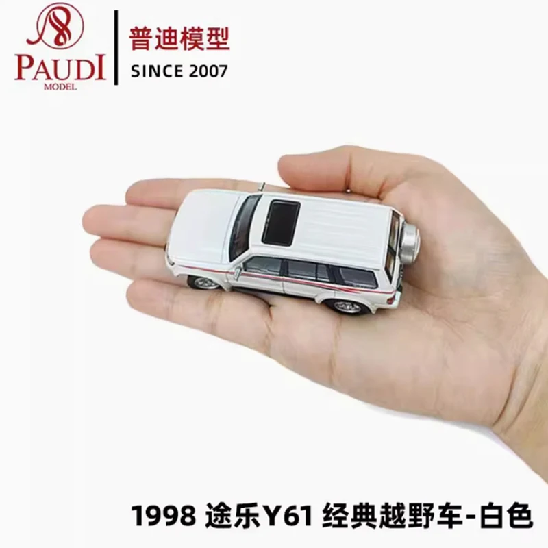 

PAUDI 1:64 масштаб 1998Y61 сплав имитация модели автомобиля статическая коллекция украшенные праздничные подарки игрушки сувенирный подарок