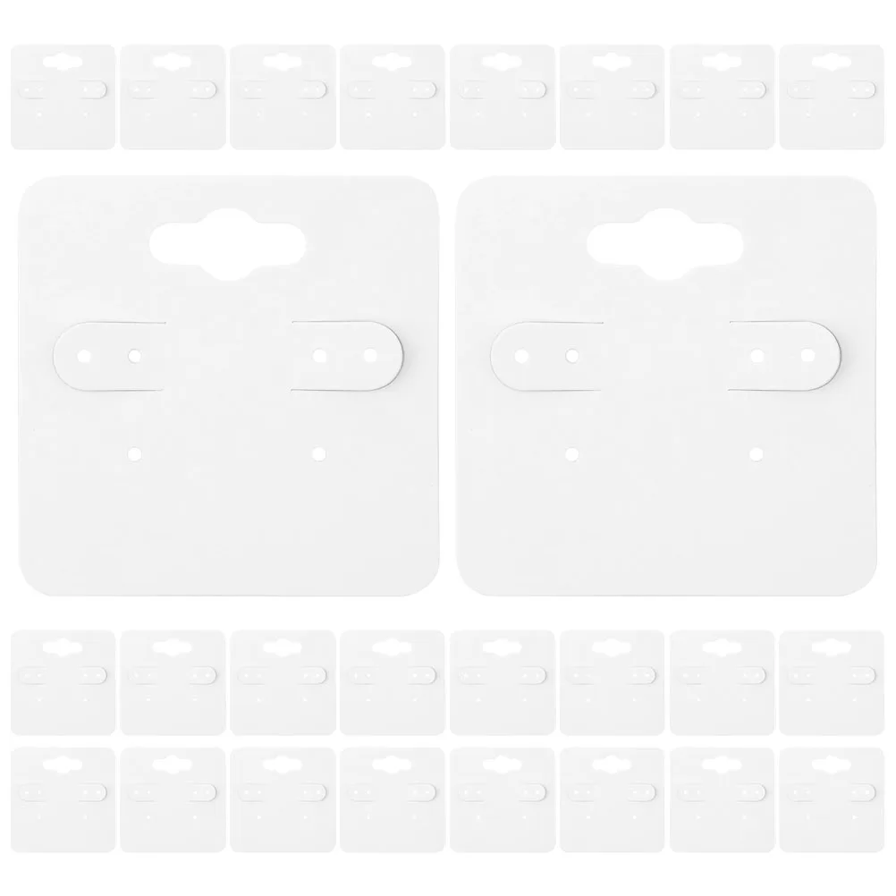 200 قطعة بطاقات عرض القرط ورقة مجوهرات العلامات الأذن مربط أصحاب لتغليف البيع بالتجزئة بيع عرض القرط بطاقات الورق المقوى #2