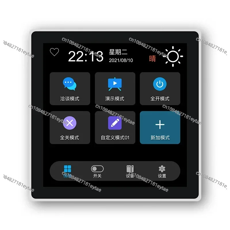 

Doodle smart zigbee multi-function smart screen super smart panel, LCD full screen switch