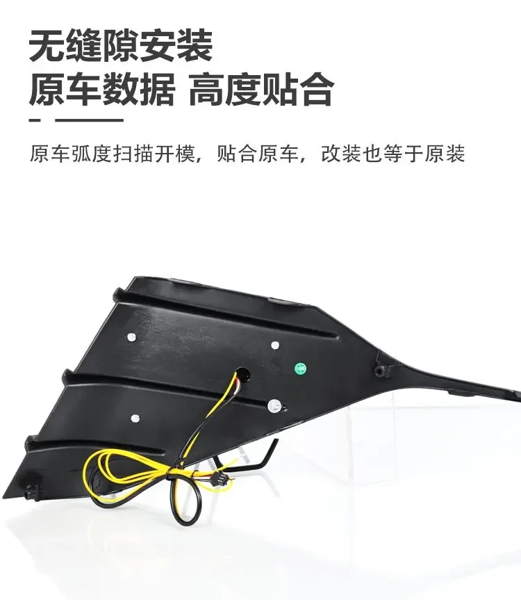 DRL For Hyundai Elantra Avante 2023-2026 Car Led Daytime Running Light Flowing Turn Signal Front Fog Light Modified Accessories detail image 4