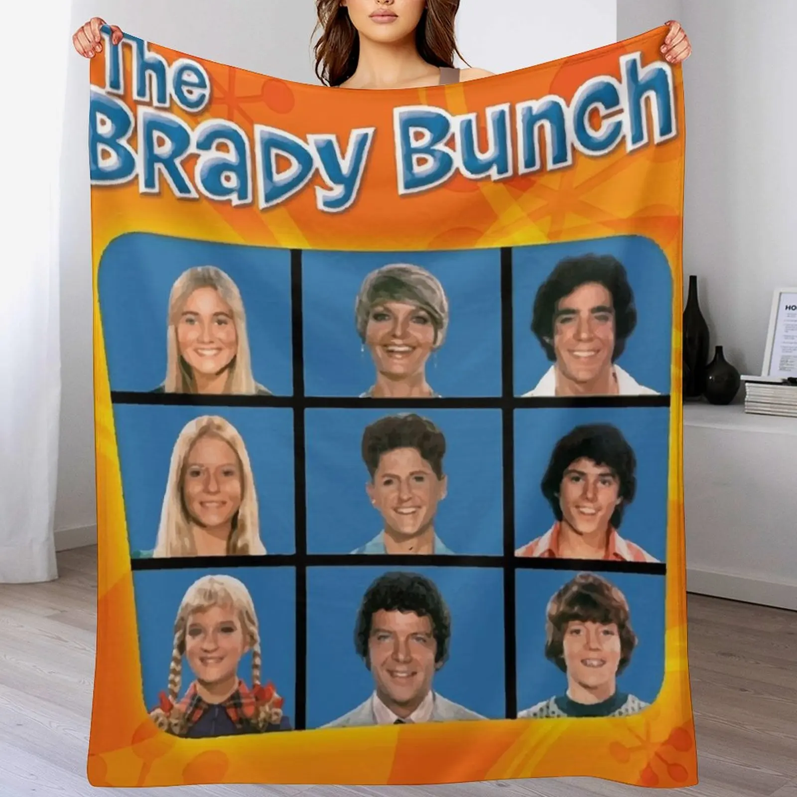 

The Brady Bunch Throw Blanket heavy to sleep Stuffeds Blankets