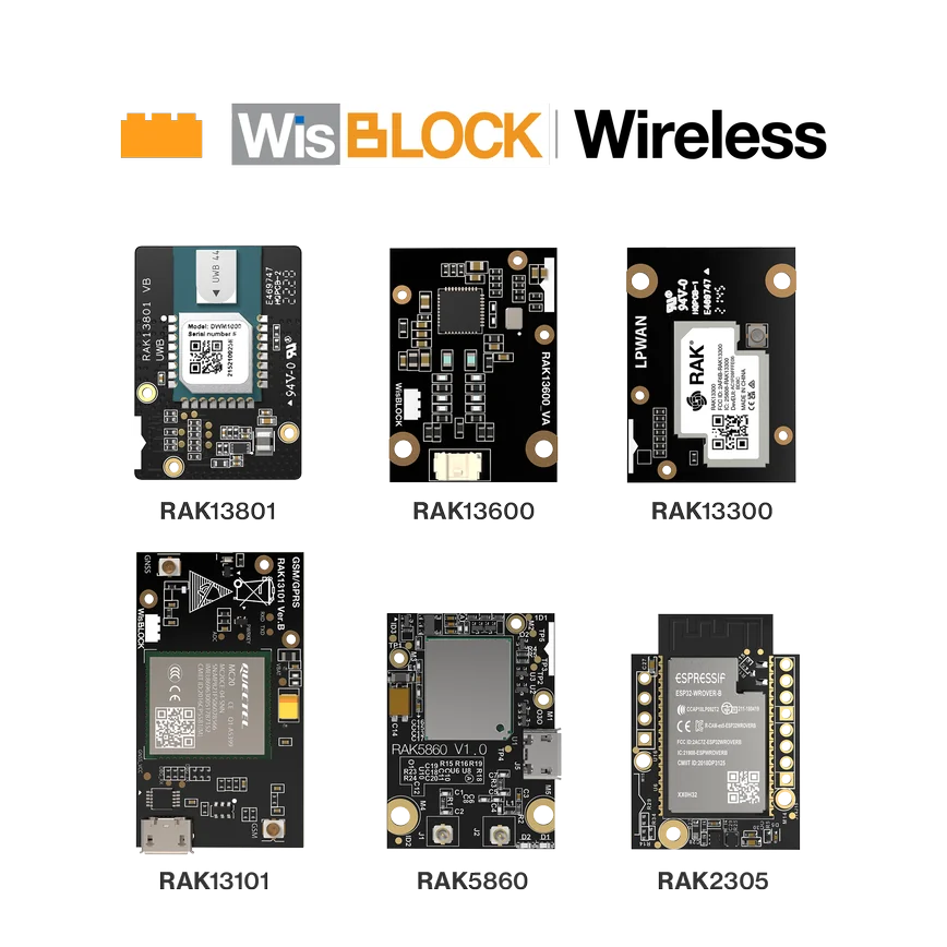 WisBlock Wireless Modules   RAK13101 GSM Quectel MC20CE