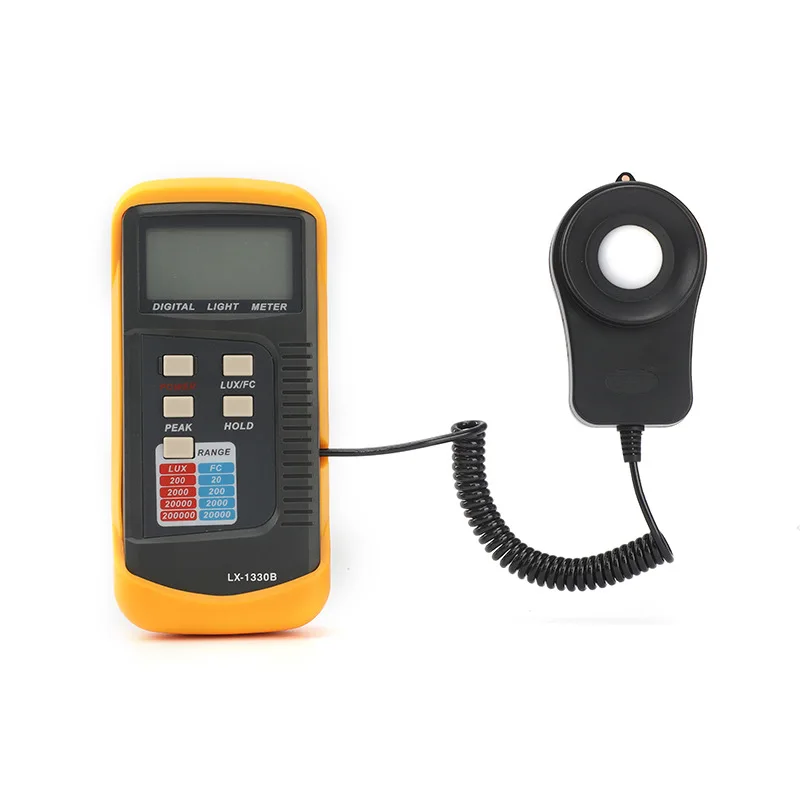 LX1330B Handheld Illuminance Meter 200000 Lux Digital LCD Light Meter Measuring Tools Electronic Digital Photometer