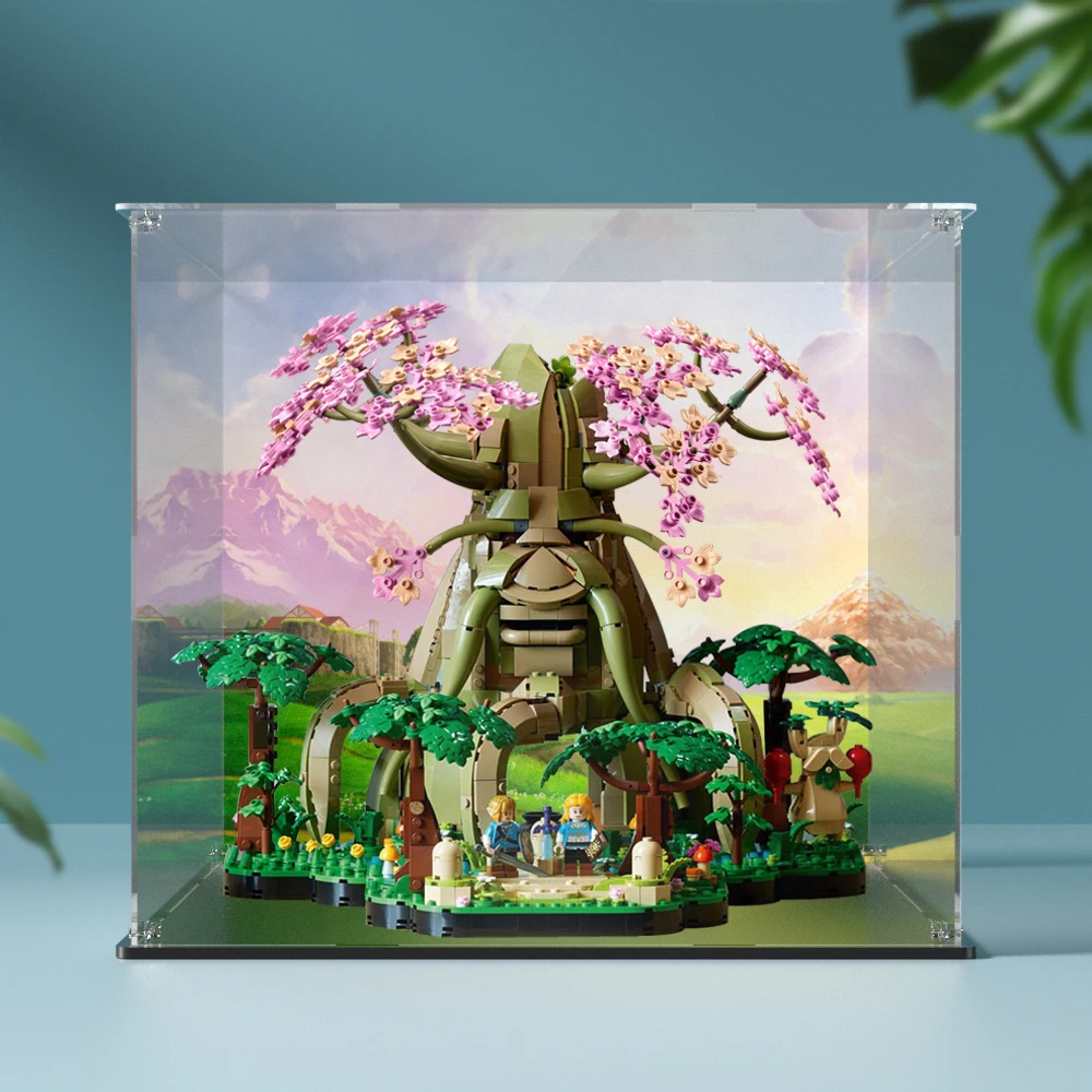 Dustproof Transparent Lego 77092 Display Case Great Deku Tree