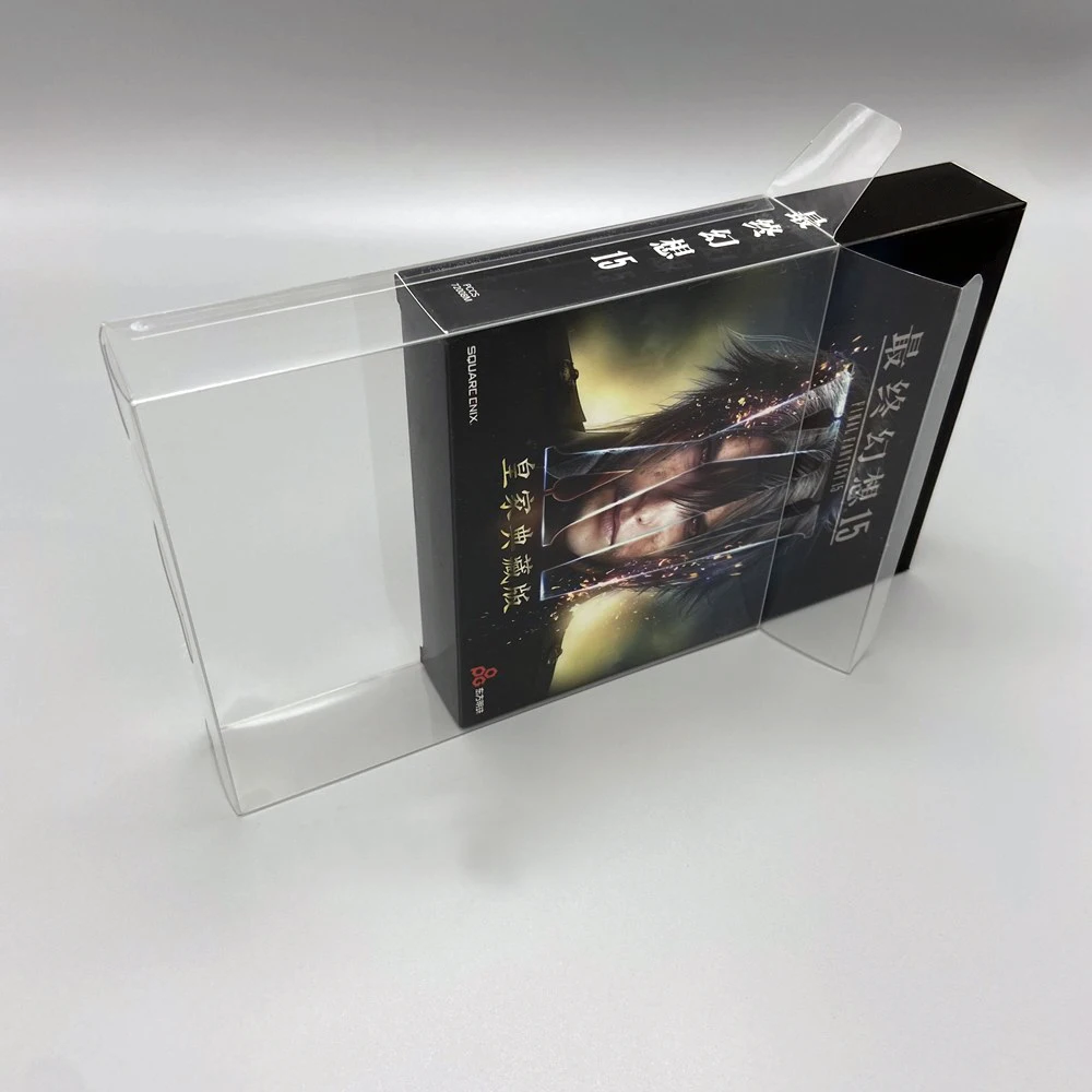 5 Box Protector For PlayStation 4 PS4 Steelbook Double Disc Iron Box Case Clear Display Case Collect Box